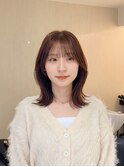 【ミディアムスタイル】似合わせカット