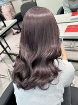 ペレ 栄 アネックス(PELE栄ANNEX) 韓国 くびれロング レイヤー ワンホンヘア 小顔前髪