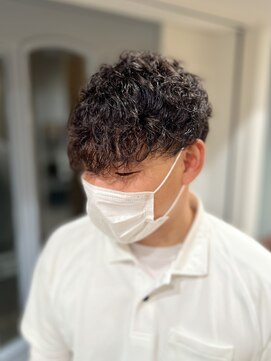 アシャドットオム(asha.HOMME) ランダムパーマ