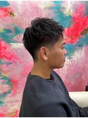 爽やか短髪ヘア