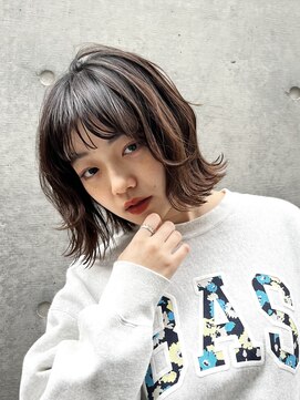 ロンド 銀座(Lond) 髪質改善縮毛矯正レイヤーカット顔周り前髪韓国ミニウルフ銀座6