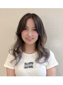 ラベンダーブラウングラデーション☆20代30代40代50代