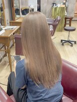 シェノン 近鉄奈良店(CHAINON)&nbsp;黒染め履歴の方でも叶えるミルクティーベージュ