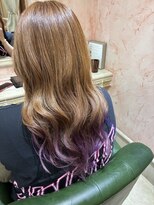 ジール(zeal)&nbsp;ミディアムヘア/デザインカラー/フェイスフレーミング/成田