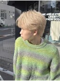 MEN’S HAIR/ブルーブラック/フェザーパーマ/渋谷