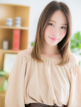 プリモア サロン ハナレ 綾瀬(primoA salon HANARE) 綾瀬/髪質改善/ニュアンスカラー♪ミディアムレイヤーロングl