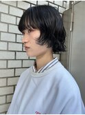 姫カットボブパーマ