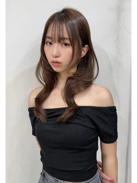 レミエ ダイカンヤマ(lemiie) フォワード巻きでぷるっとハイレイヤー 暖かいブラウンカラー