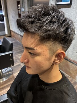 メンズココ メンズパーマ 韓国ヘア 日本橋店(MENS COCO) 【アイパーフェード】フェードカット