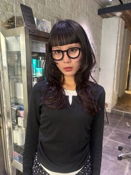 ウム(UMM) エクステ　/ ハッシュカット