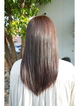 チェロ 中町(CHERO) ★美髪ストレートヘア＃インナーカラー＃ショコラベージュ