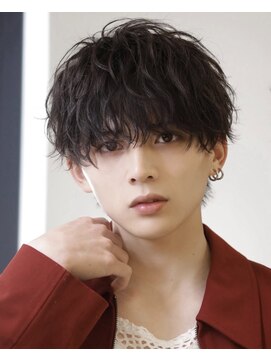 アストラ(ASTRA) MEN’S HAIR/波巻きツイストスパイラル/リバースセンターパート