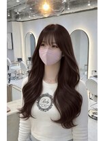 ジーナ 博多筑紫口(Zina) 【輝士】韓国風巻き髪&顔周りカット