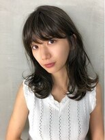 アン 柏店(un) ◆無造作ミディアムでイメチェン♪小顔前髪/グレージュカラー