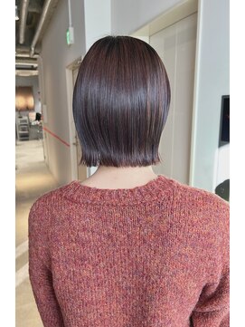 クリアーオブヘアー 栄南店(CLEAR of hair) 収まる切りっぱなしボブ