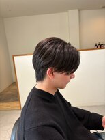 スリー(THREE) 【メンズカット】骨格補正マッシュショートで好印象スタイル