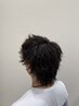 【メンズ人気】メンズカット+炭酸シャンプー+眉毛カット