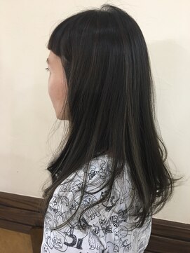 ノマニカ ミラート バイ ルレーヴ(noma-nika mirrort by Le reve) ブルーブラック×グレーメッシュ