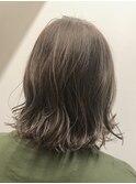 ラベンダー外ハネボブ