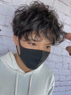 キーマン(KEYMAN) 【好感度抜群！】至福のマッシュパーマ