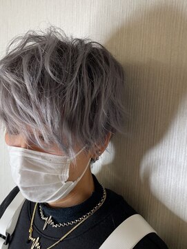 ライズ バイ レボ 柏店(RISE by REVO) ボブ/カーキグレージュ/大人かわいい/フェザーバング