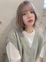 ルービック 和歌山(Rubik's)&nbsp;大人可愛いハイトーンウルフヘア