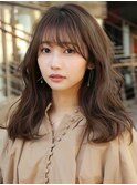 【ANDREY 金子】シースルーバンク レイヤースタイル