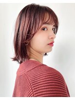 リト 自由が丘(Lit.)&nbsp;【Lit.】シースルー前髪 ふわふわボブ  【担当YUKINA】