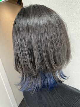 アジールヘア 所沢プロペ通り店(agir hair) インナーブルー