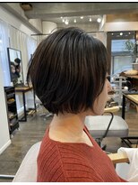 ヘアアンドメイク スタジオ ミムロ(HAIR&MAKE STUDIO MIMURO)&nbsp;モテボブショートで人気ヘア