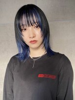 ボコカ(bococa)&nbsp;ブルーのインナーカラー