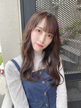 サロンドミルク 原宿(salon de MiLK) 【salon de MiLK 原宿】外ハネウェーブ×ラベージュ