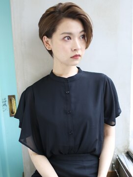 バース(BIRTH) 天神【BIRTH】前髪なしショート×耳掛けかき上げショート　3