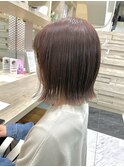 ボブ/切りっぱなしボブ/外ハネボブ
