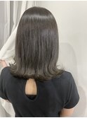 切りっぱなし×外はね