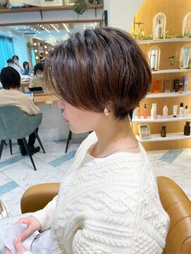 ロンドプロフィール 浦和(Lond profil) 浦和ショートヘアショートカット白髪ぼかし白髪染めボブ40代50代