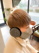 ロンド(ROND) ミルクティーベージュが可愛いベリーショート