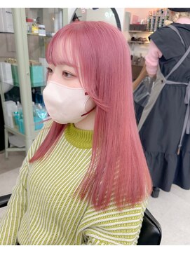 ヒビヲ(HIBIO) ダブルカラーハイライトイルミナカラーインナーカラーブリーチ