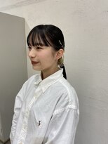 ヘアデザイン ソラ(Sola)&nbsp;make/上品華やか目元キラキラ,振袖着物