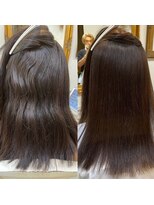 カシュカシュ(cache cache)&nbsp;酸性ストレート　用賀　縮毛矯正