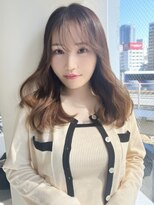 ジエクトカナウ 大阪梅田店(The Ect canow) レイヤーカット韓国ヘア前髪フレンチカジュアルニュアンスカラー