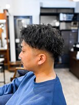 アイリーヘアデザイン(IRIE HAIR DESIGN) 【IRIE HAIR赤坂】スキンフェード×ツイストスパイラルパーマ