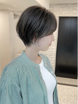 ヘアメイク シンズ レインボー(Hair Make SHIN'S RAINBOW) ショートボブ/大人巻き/ぷつっとボブ/ナチュラルモード/高松