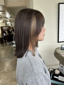 アミーリットルアットタクマ(amie:L at takuma) ベージュイヤリングカラー