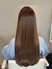 メンテナンスカット＋髪質改善カラー＋髪質改善ioLu　aimerヘアエステ￥16500