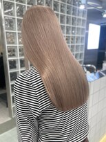 サンクプロジェクト(cinq PROJECT) グレージュミルクティーベージュピンクベージュカラーブリーチ