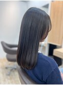 セミロングナチュラルストレート