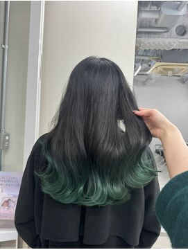 アライブ ハラジュク(ALIVE harajuku) 【ALIVE yu-ki 自然な繋がりのグラデーションカラー】