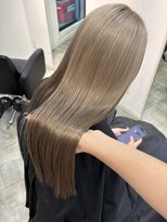 ペレ 梅田(PELE)&nbsp;前髪/アンブレラカラー/こなれミディ/イメチェン/ウェーブパーマ