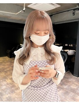 ノエ 心斎橋(Noe) 髪質改善/心斎橋美容室/大阪ハイトーン/ベージュカラー